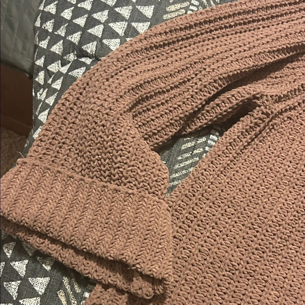 BiBi Cozy Tan Cowl Neck Sweater - Picture 4 of 4